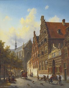 Weeshuis In Leiden — Jacques François Carabain