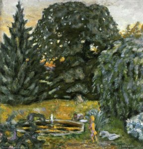 At Grand Lemps (also Known As The Park) — Pierre Bonnard