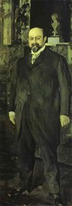 Portrait Of Mikhail Abramovich Morozov — Valentin Alexandrovich Serov
