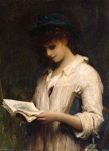 A Schoolgirl — Samuel Luke Fildes