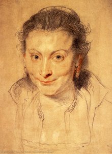 Portrait Of Isabella Brandt — Peter Paul Rubens, Baroque Dynamic Style