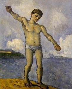 Bather With Outstreched Arms — Paul Cézanne