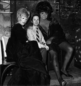 Adrian, Mouse, And The Unpredictable Koko Kay, Powder Puff Club, Bourbon Street All Shemale Review, New Orleans, La — William Lawson Little Jr.