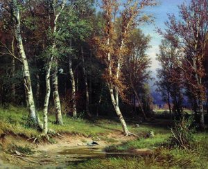 Forest Before The Storm — Ivan Ivanovich Shishkin