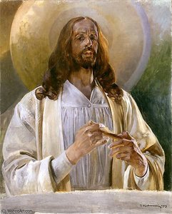 Chrystus W Emaus — Jacek Malczewski