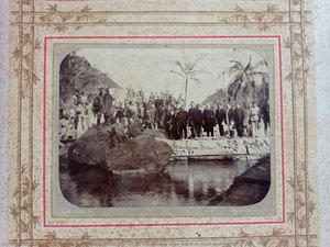 [portrait, Probably, Of An Entourage That Went To Visit The Works] — Mark Ferz