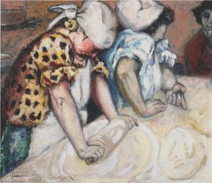 Baking Bread — Aksel Waldemar Johannessen