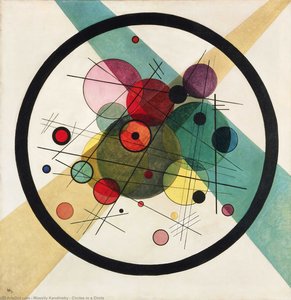 Circles In A Circle — Wassily Wassilyevich Kandinsky, Geometric Abstraction