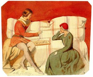 Game Of Dame — Mariano Fortuny