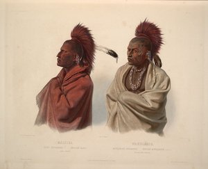 Saki Indian And Musquake Indian — Karl Bodmer