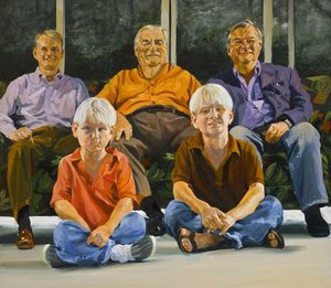 Four Generations Of Dickie Men — Eric Fischl