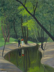 Forest Of Boulogne — Félix Vallotton