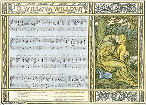 O Willow, Willow — Walter Crane