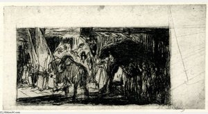 Etchings — Marius Alexander Jacques Bauer