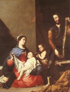 The Holy Family — Jusepe De Ribera