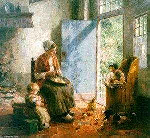 Aardappels Schilderen — Evert Pieters