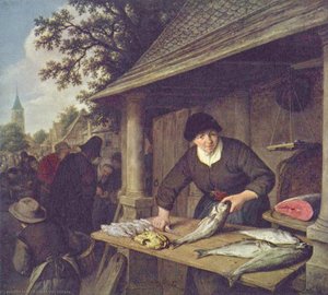 The Fishwife — Adriaen Van Ostade