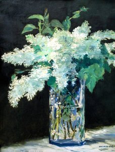 Lila En Un Vaso — Édouard Manet