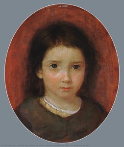 Daughter Of William Page (possibly Anne Page) — William Page Atkinson Wells, Barbizon School