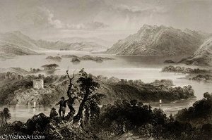 Hazelwood And Lough Gill — William Henry Bartlett