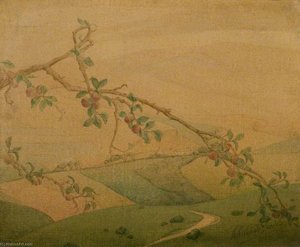 Landscape With Apple Tree — Valerius De Saedeleer