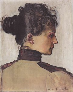 Portrait Of Berthe Jacques — Ferdinand Hodler