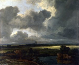 An Extensive Landscape With Ruins — Jacob Isaackszoon Van Ruisdael