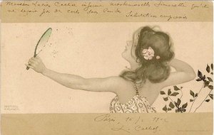 Girls Between Brown-green Borders — Raphael Kirchner