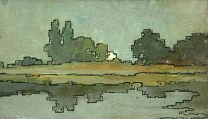 Patterned Trees — Sidney Herbert Sime