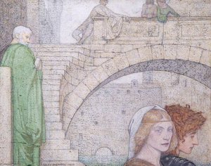 The Bridge — Frederick Cayley Robinson