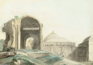 Ruins Of The Palace At Madurai — Thomas Daniell