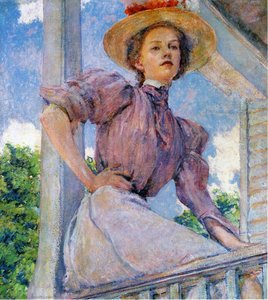 A Summer Girl — Robert Lewis Reid