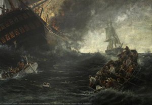 The Burning of the 'Kent' East Indiaman