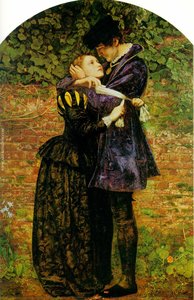 A Huguenot, On St. Bartholomew's Day Refusing To Shield Himself From Danger By Wearing The Roman Catholic Badge — Sir John Everett Millais, Pre-raphaelite