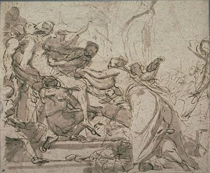 Jesus Descending The Cross — Sebastiano Ricci