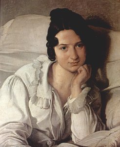 Carolina Zucchi (la Malata) — Francesco Hayez, Romanticism