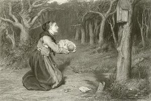 The Shrine In The Forest — William Quiller Orchardson
