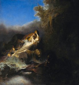 The Rape Of Proserpine — Rembrandt Van Rijn, Baroque