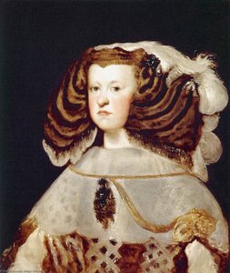 Retrato De Mariana De Austria, Reina De España — Diego Rodríguez De Silva Y Velázquez, Barroco