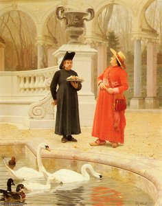 A Plate Of Cakes — Jehan Georges Vibert