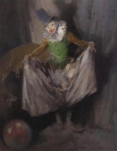 Clown With Big Pants — Everett Shinn