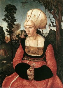Portrait Of Anna Cuspinian — Lucas Cranach The Elder, Renaissance Portraiture