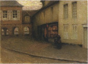 The Small Shop — Henri Le Sidaner