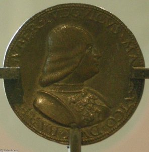 Cristoforo Foppa Detto Caradosso, Ludovico Il Moro Recto
