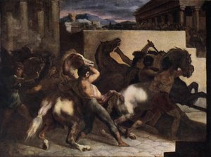 Riderless Horse Races — Théodore Géricault, Romanticism
