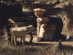 Mother And Child With A Kid