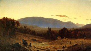 Hunter Mountain, Twilight — Sanford Robinson Gifford, Hudson River School