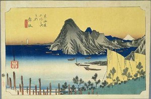 30th Station, Maisaka — Ando Hiroshige