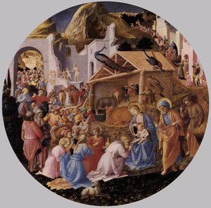 La Adoración De Los Magos — Fra Angelico, Primer Renacimiento