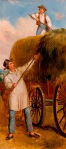 Haying Scene — Ашер Браун Дюран